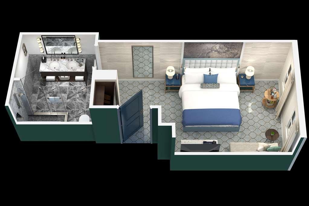 The Wall Street Hotel New York Rum bild